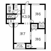 ロックウェルA棟の間取り画像