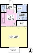 樹香B棟の間取り画像