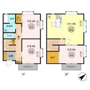 コーポフロンティアⅡの間取り画像