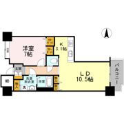 品川シーサイドビュータワー Ⅰの間取り画像