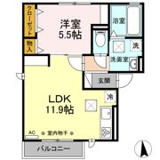 ルーセントの間取り画像