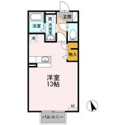 シャーメゾン泉の間取り画像