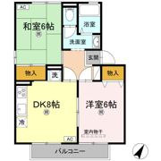サニーハイム A棟の間取り画像