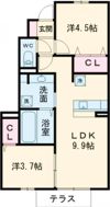 ポサーダ本城の間取り画像