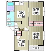 コーポWATANABEの間取り画像