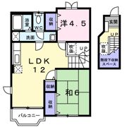 ヴォーヌングⅠの間取り画像