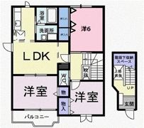 ソレアードガーデンⅠの間取り画像