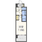 エスリード神戸三宮ノースゲートの間取り画像