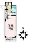 ハイツ天王の間取り画像