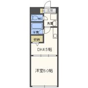 クレール三国ヶ丘の間取り画像