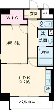 グランドシャトー花畑T・Sの間取り画像