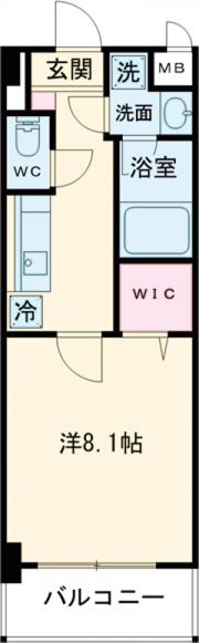 モントーレヒルズ東櫛原の間取り画像
