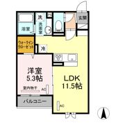 クレールガーデンの間取り画像