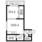 Winnie L'ourson(ウィニールルソン)の間取り画像