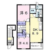 サザンウィンド PartⅥの間取り画像
