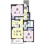 グリシーヌ Aの間取り画像