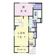 ササキア・オリザの間取り画像