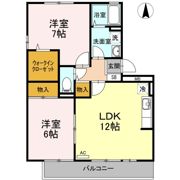 セジュール田中の間取り画像