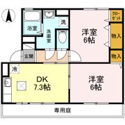 アルテール吉田の間取り画像