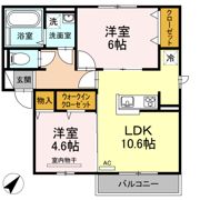 セジュール海田の間取り画像