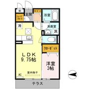 セジュールオッツ南蔵王の間取り画像