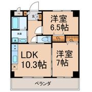 グランド左右木の間取り画像
