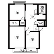 ドリームフォレスト楽田の間取り画像