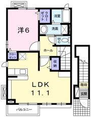 ノースの間取り画像