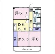 ウエストヒルの間取り画像