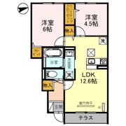 ガーデン島町東の間取り画像