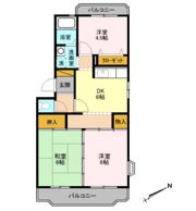 第二パールメゾン染谷の間取り画像