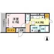 D-room浜町の間取り画像