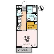 Amante A棟の間取り画像