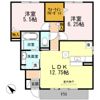 ポム ドゥ テールの間取り画像