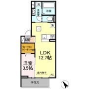 メゾン黄金町 A棟の間取り画像