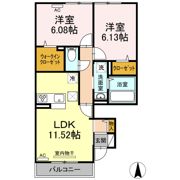 アンファング21 B棟の間取り画像