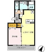 ヴァンクール B棟の間取り画像