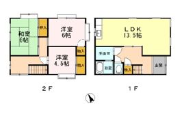 ヴィレッジ前田 B3の間取り画像