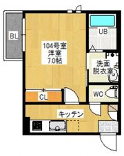 Grandtic Confortia （コンフォーティア）の間取り画像