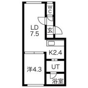 ジラソーレⅡの間取り画像