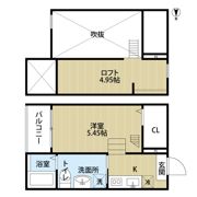 外新町フォート(ソトシンマチフォート)の間取り画像