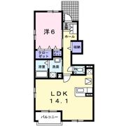 グレーシア Aの間取り画像