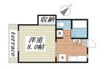 ハイツ創英の間取り画像