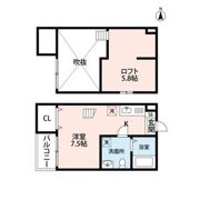 シャンティ中島(シャンティナカシマ)の間取り画像