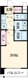 エステムコート京都西大路の間取り画像
