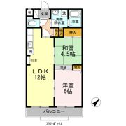 ロワール赤塚の間取り画像