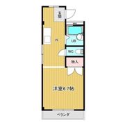 プラザコレージュの間取り画像