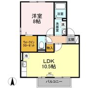 ベルハウス Cの間取り画像