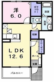 グランツ・ノイAの間取り画像
