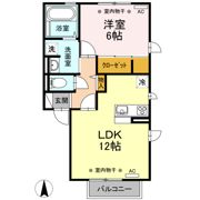 ロゼッタ Bの間取り画像
